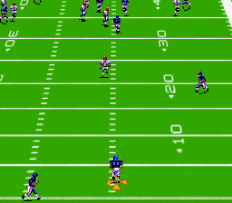 Pro Football (Japan) In game screenshot
